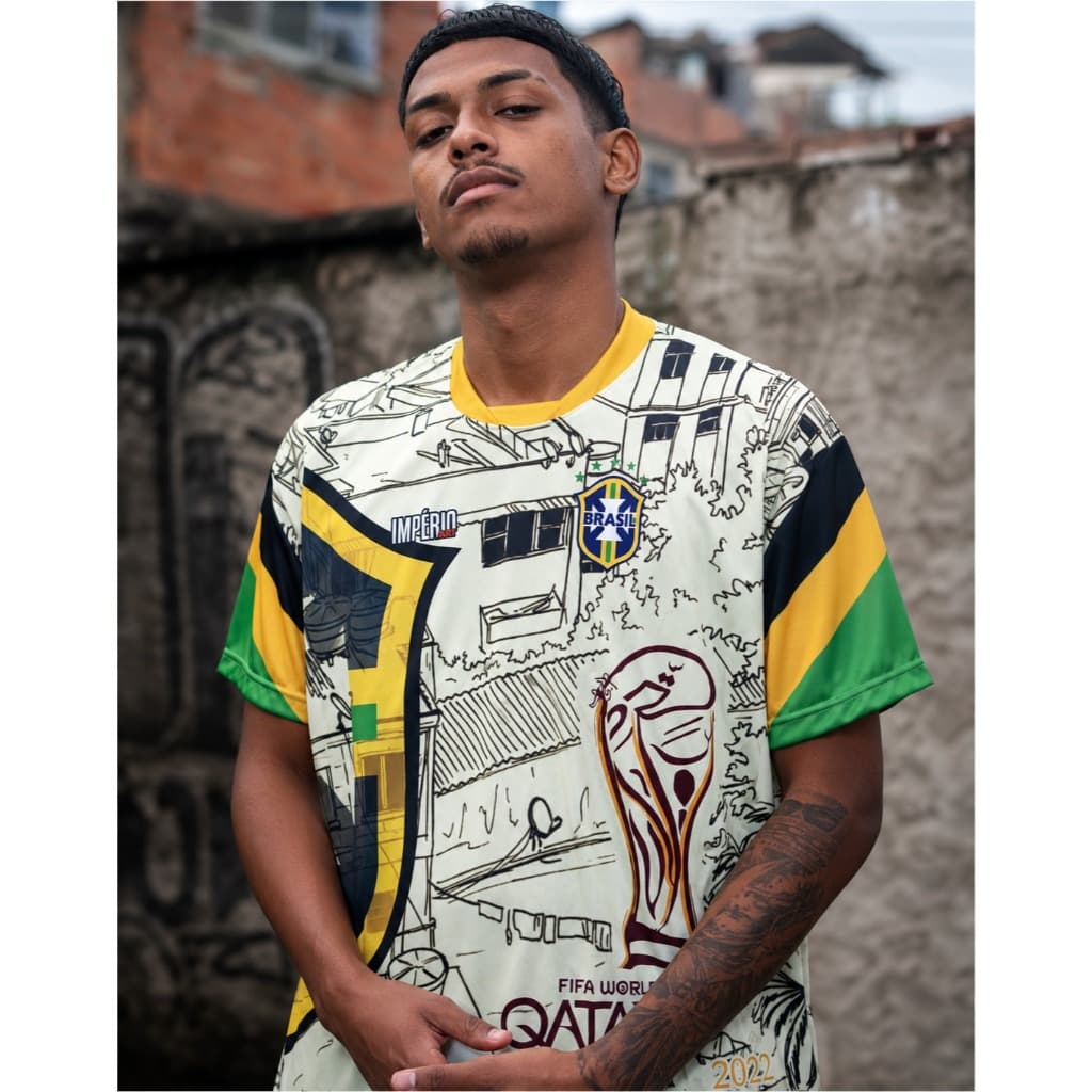 Camiseta do Brasil Unissex Copa 2022