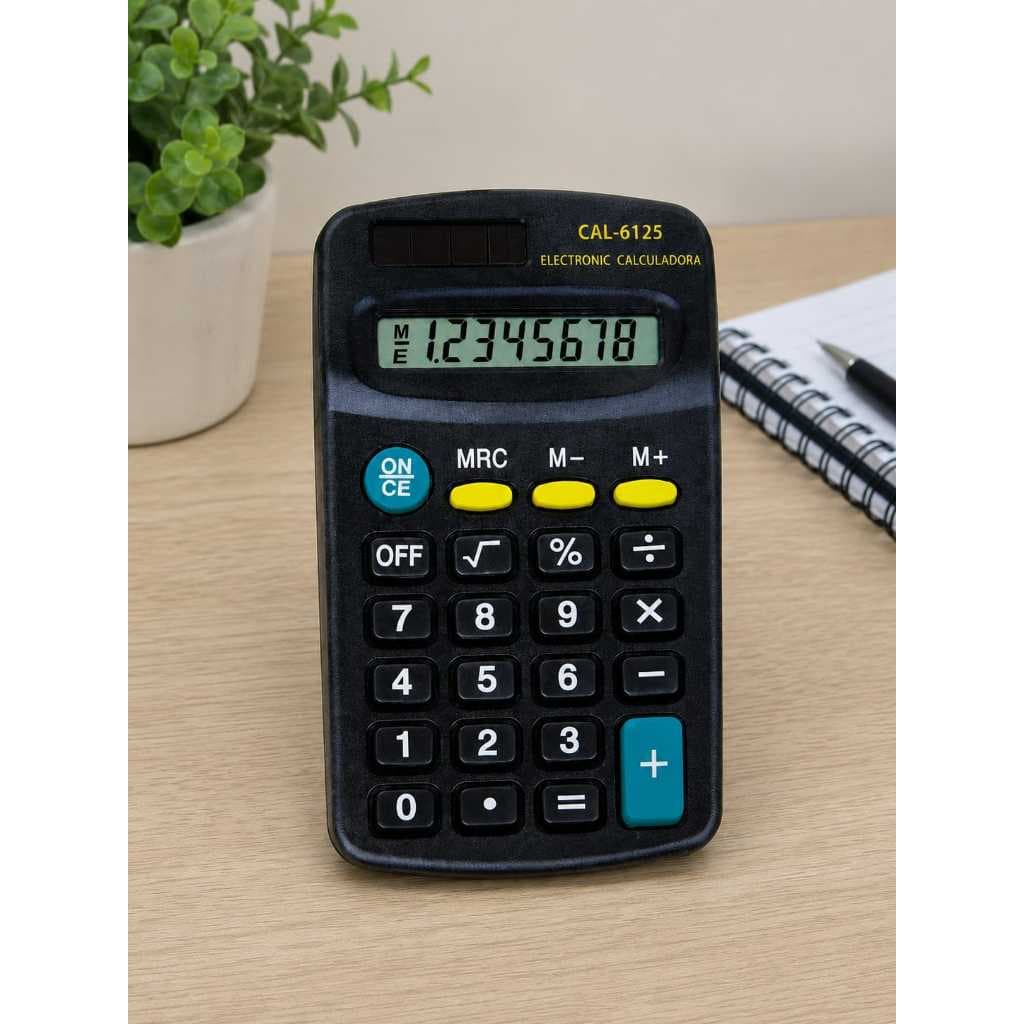 Calculadora Eletrônica 8 Dígitos Portátil Mesa Escritório Escolar Auto Desligamento
