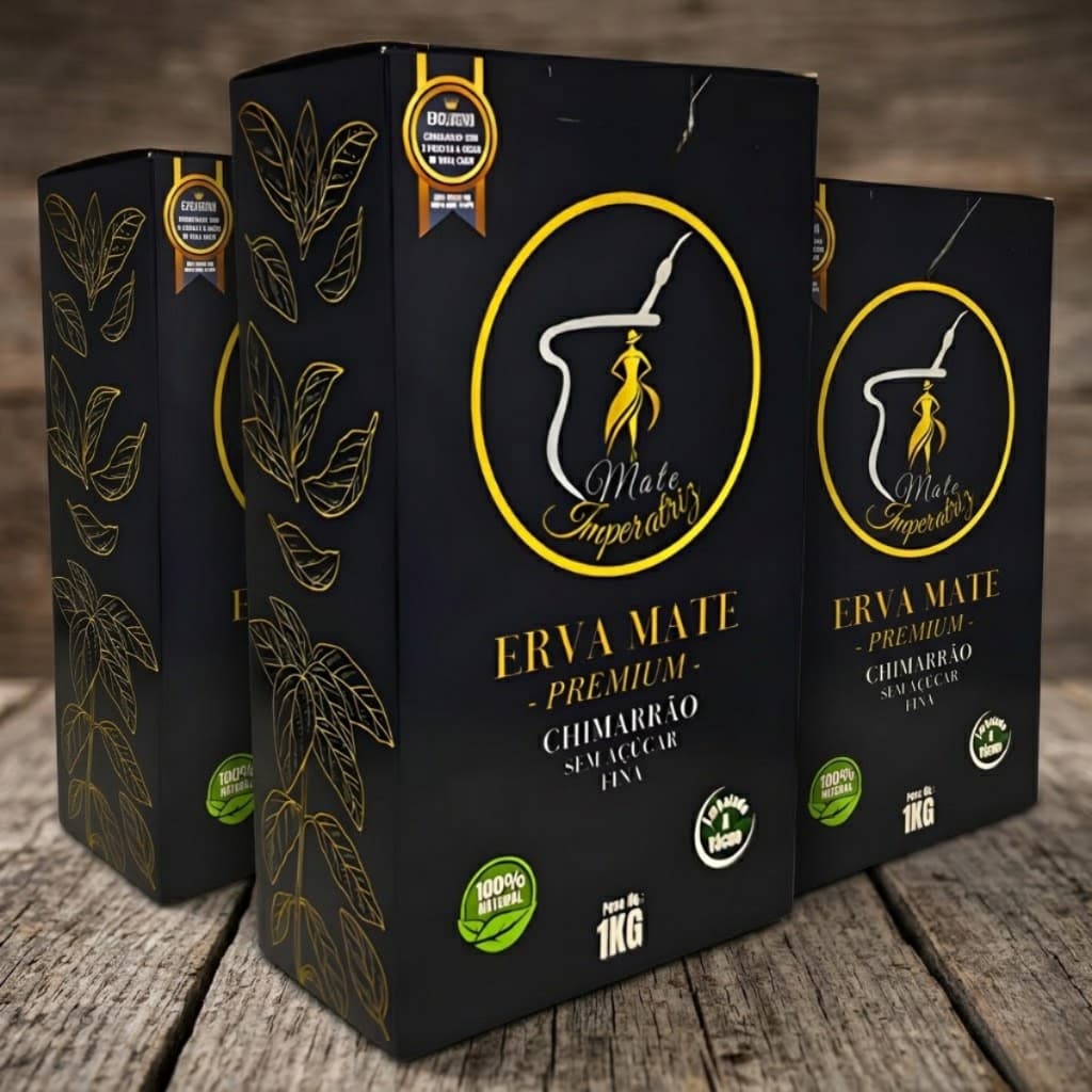 Erva Mate Mate Imperatriz 3kg Sem Açúcar Natural Tradicional Sem Sabor Clássica
