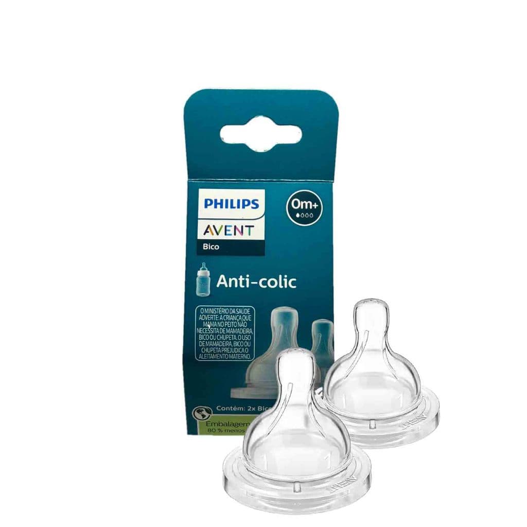 Kit 2un Bico De Mamadeira Reposição Bico Nº 1 Clássica Avent