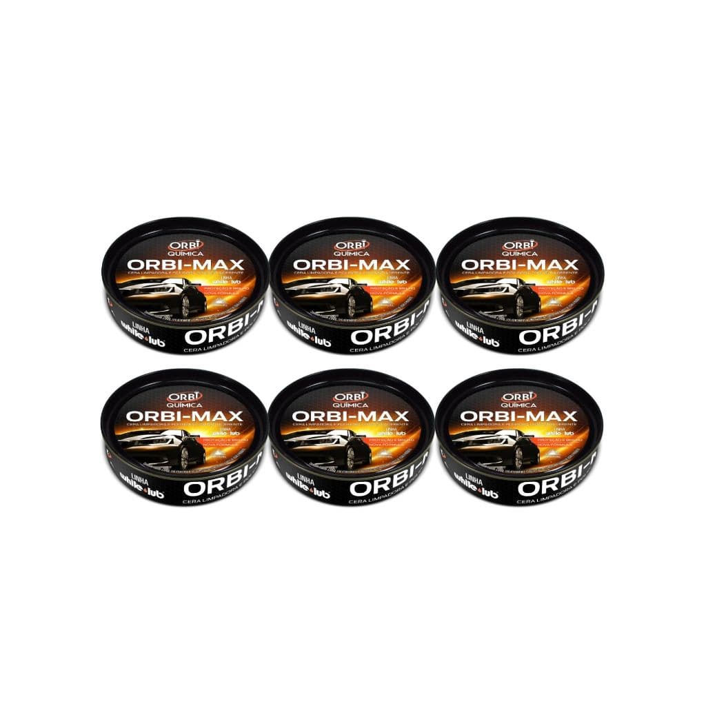Cera cristalizadora CARNAUBA – 200g (Pastosa) - EQUIV. GRANPRIX - 6 UNIDADES