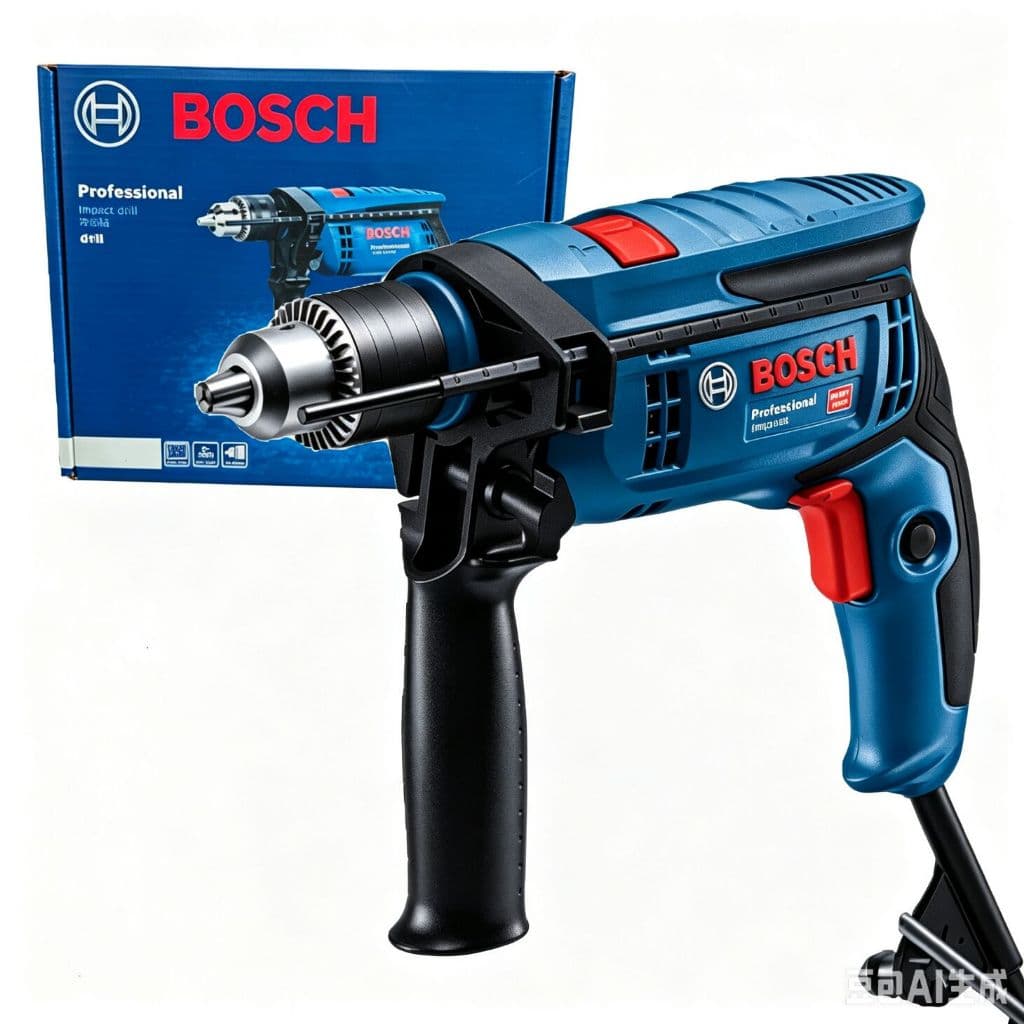 Furadeira Auto Reverso de Impacto Parafusadeira Drill 3150R/MIN 1200W-bosch 16re