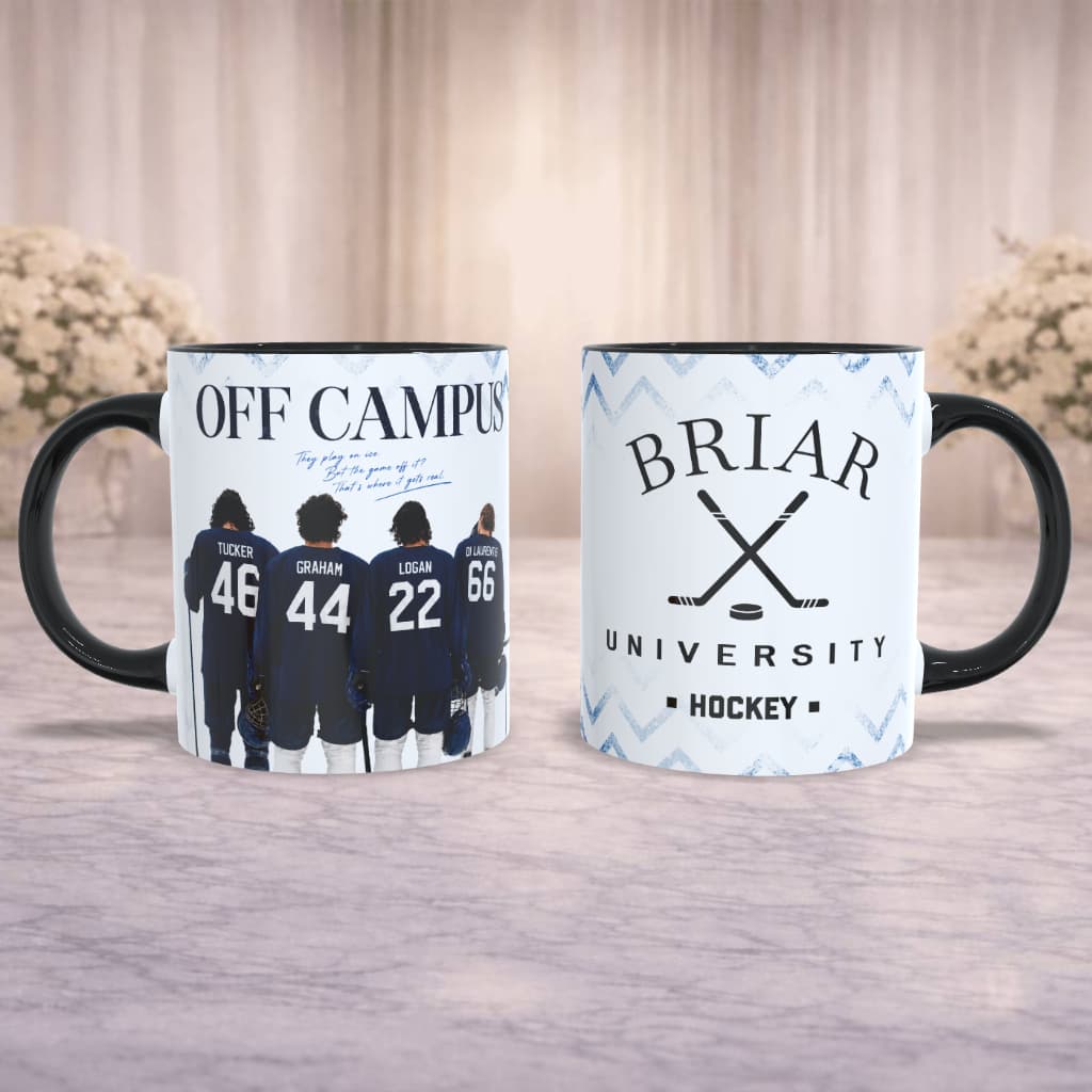 Caneca Personalizada Inspirada Off Campus | Briar Hockey