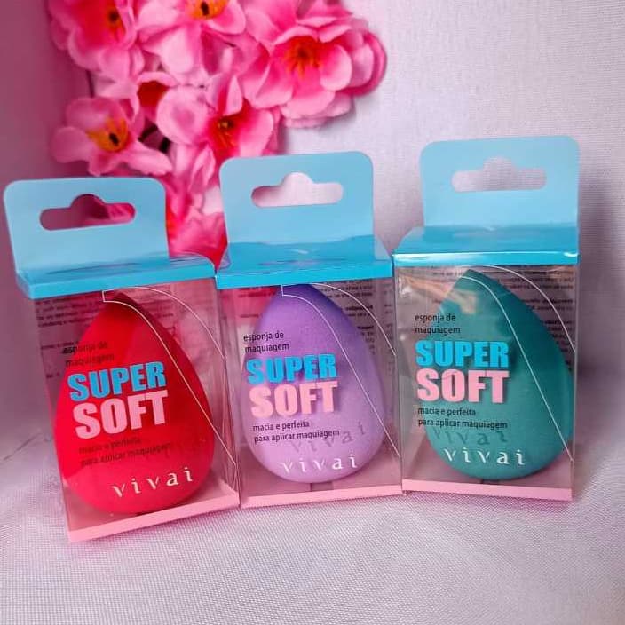 ESPONJA DE MAQUIAGEM SUPER SOFT VIVAI