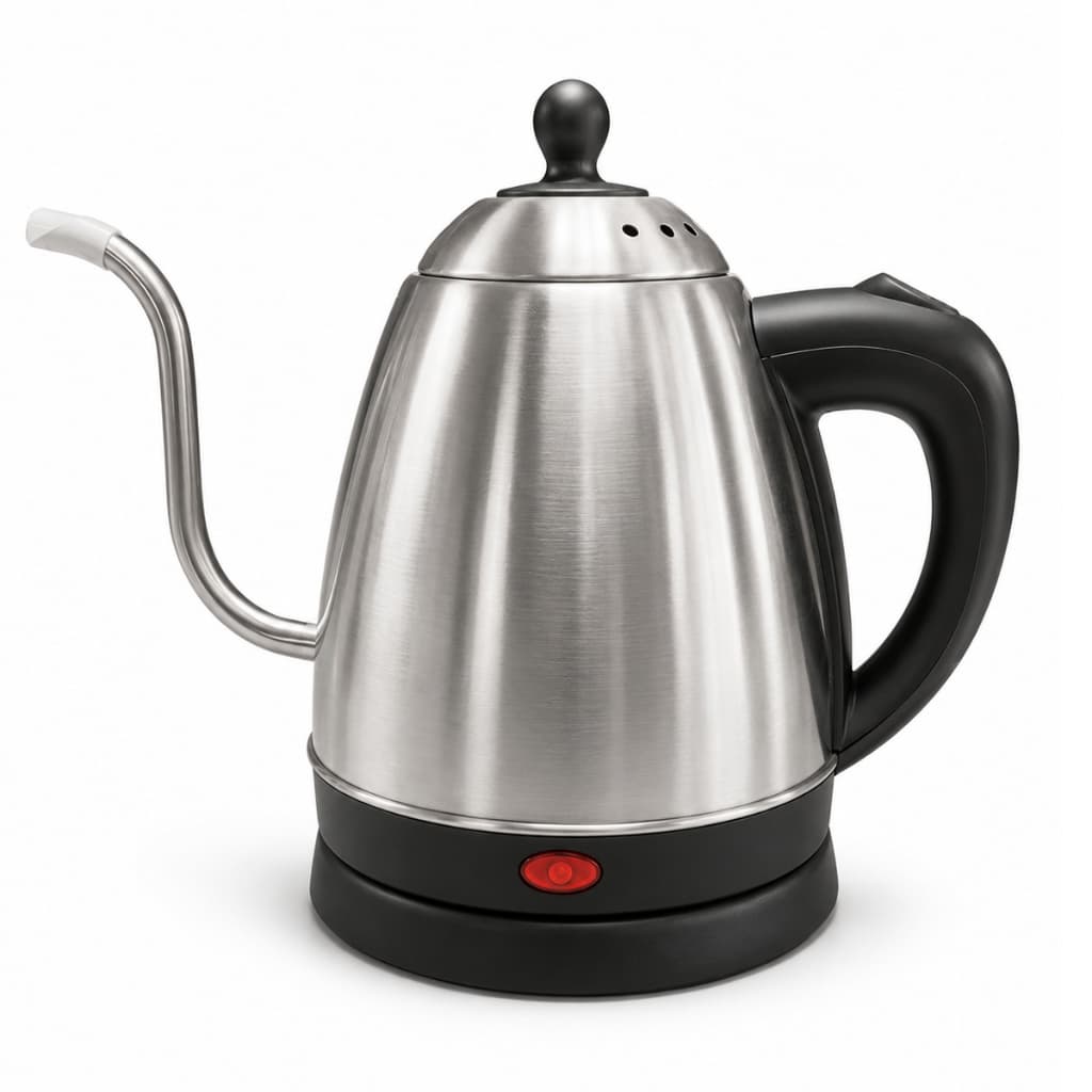 Chaleira Elétrica Pescoço Bico De Ganso Goose 1.2l Inox 220v