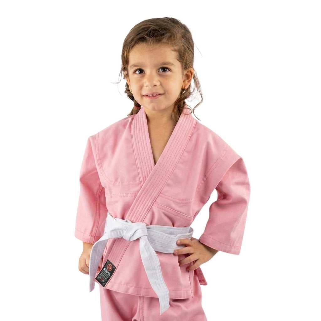 Kimono Reforçado Infantil Atama Rosa Claro