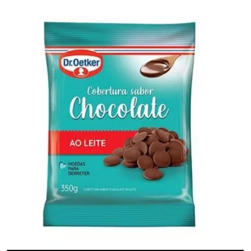 Cobertura em Moedas Dr.Oetker 350G ao leite