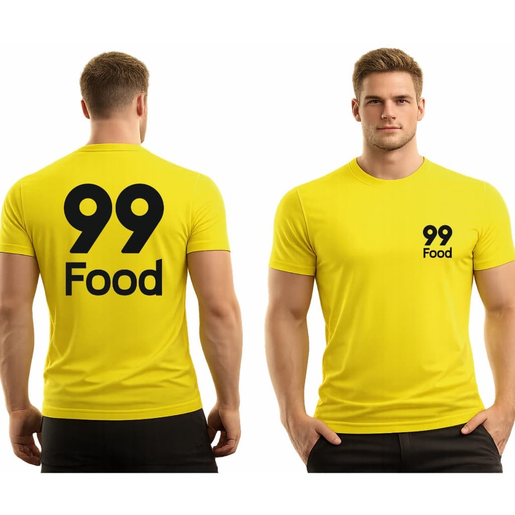Camisa 99 FOOD entregadores parceiros