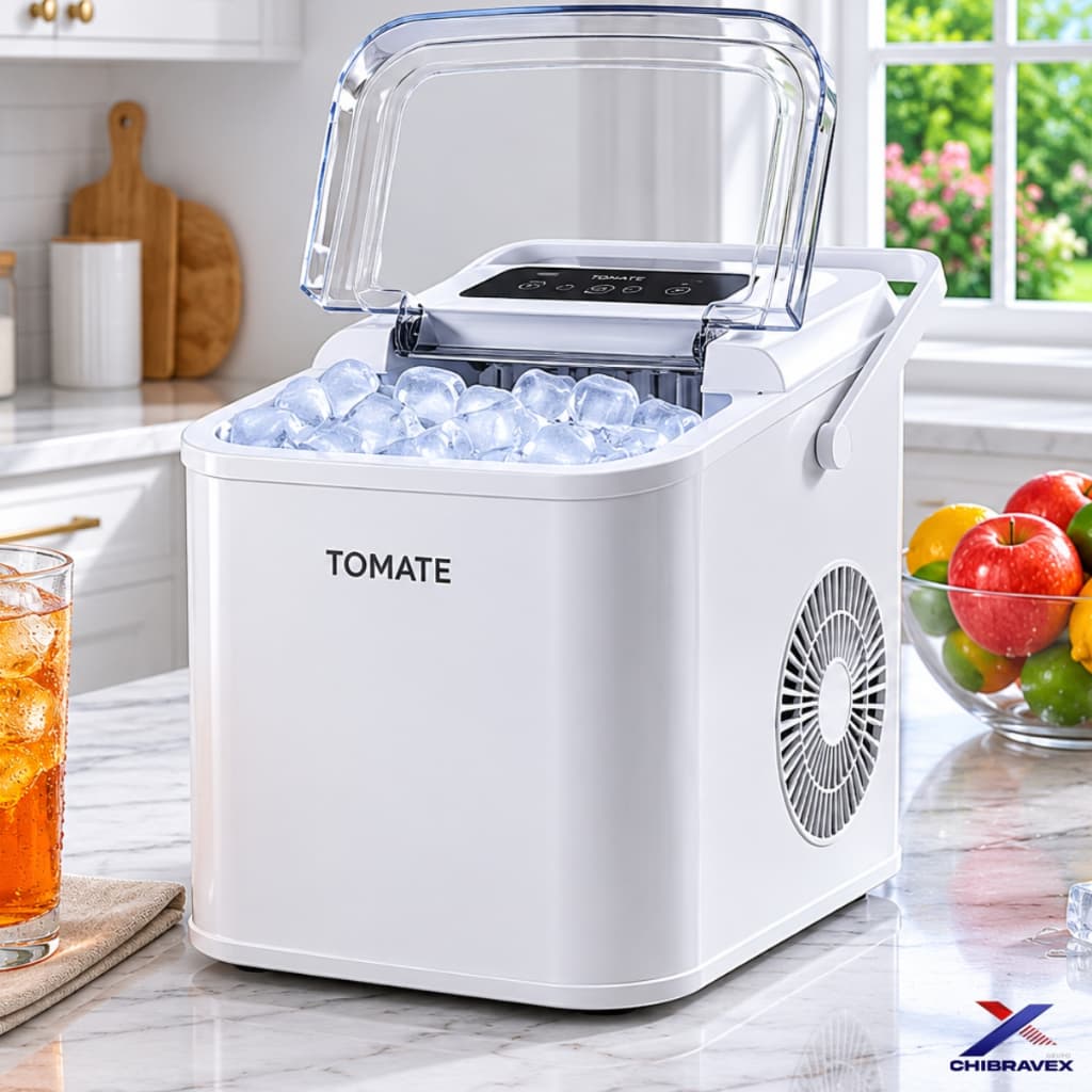 Máquina de Gelo Compacta Tomate MXG-2001 Reservatório 500g 110W
