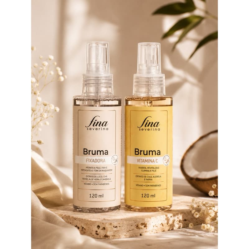 kit de brumas fixadoras fina Severina