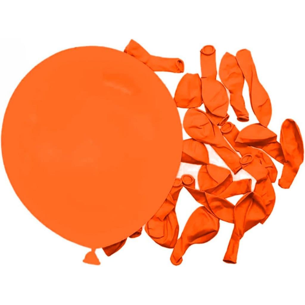 Balão Imperial N.070 Laranja, Pacote com 50 - São Roque