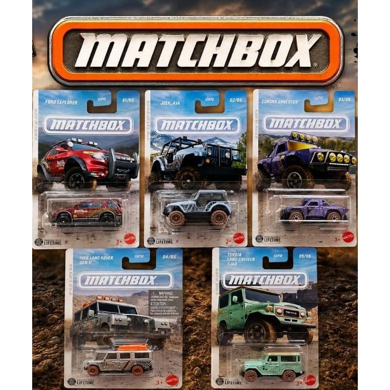Matchbox Temático Exclusivo 1:64