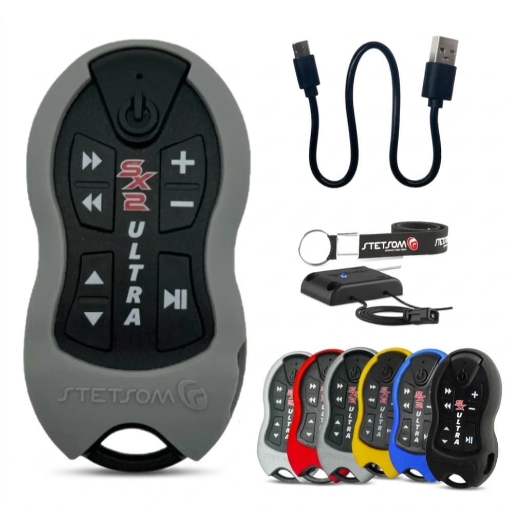 Controle Longa Distancia Som Stetsom Sx2 Ultra 500m Central Anti Copia Kit Multimidia Dvd Player