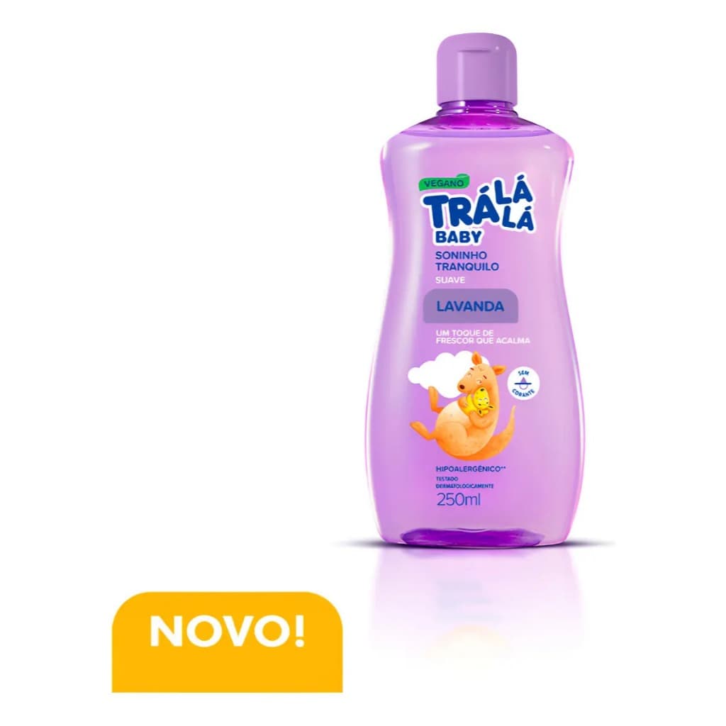Colônia Infantil Suave Trá Lá Lá de Lavanda (250 Ml)