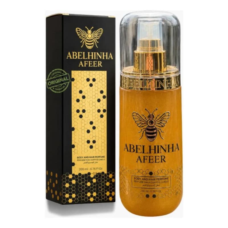 Body and Hair Perfume Atheeri AFEER Abelhinha Afeer Perfume Árabe para Corpo e Cabelo Aroma Duradouro e Suave