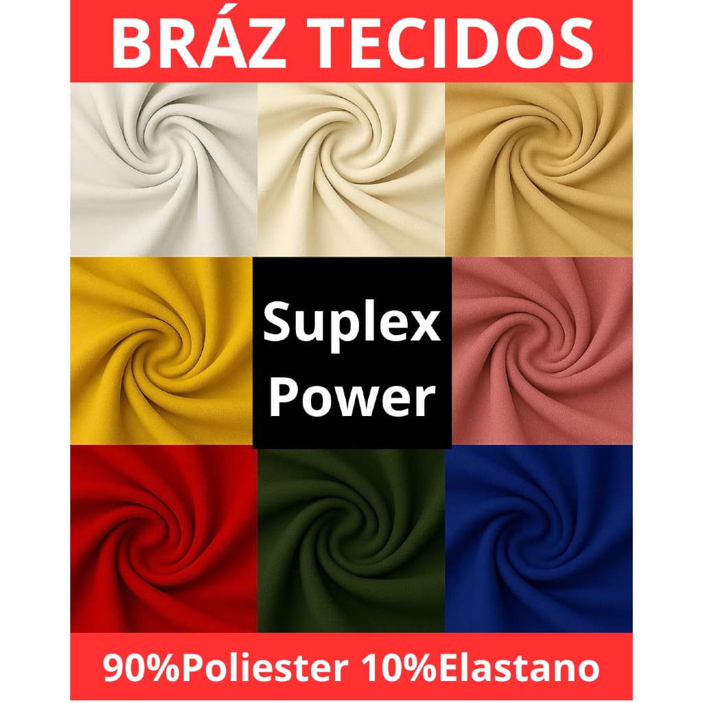 Tecido Malha Suplex lycra Poliester Liso 1,60m de largura ideal para biquínis tops e calças legging de academia