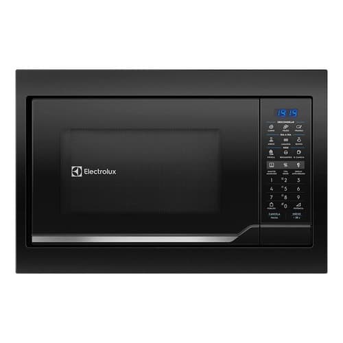 Micro-ondas de Embutir Electrolux 34L Autolimpante com Painel Blue Touch Preto 220V