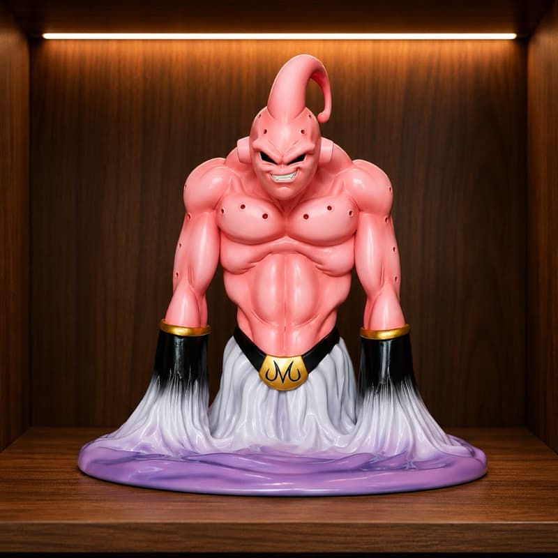 Action Figure Majin Boo Derretido Buu 15Cm Forma Perfeita Dragon Ball Z