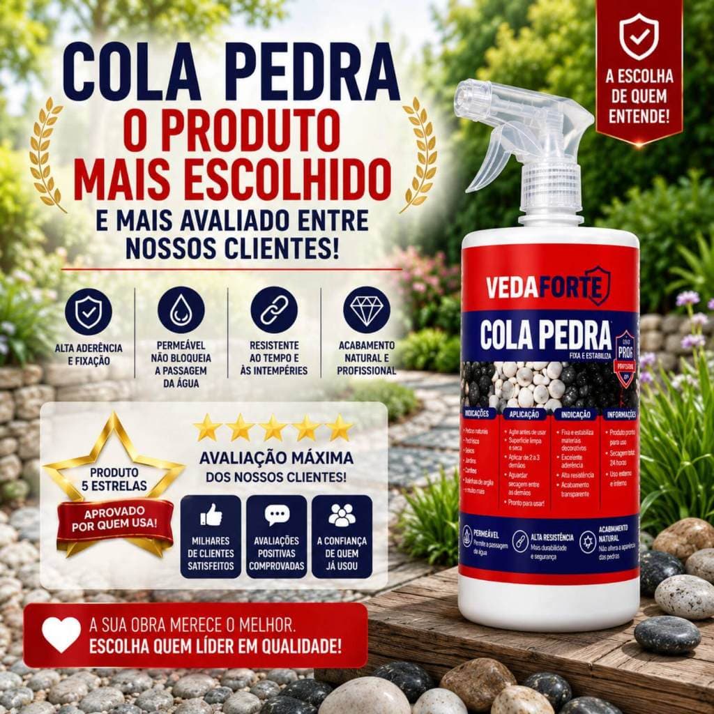 Cola Pedra Líquido Ultrabond 250ml Fixador Para Pedras Decorativas