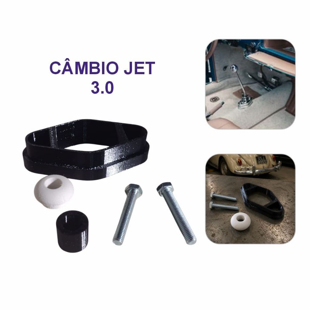 Cambio Jet 3.0 Engate Rápido para Fusca, Brasilia Derivados