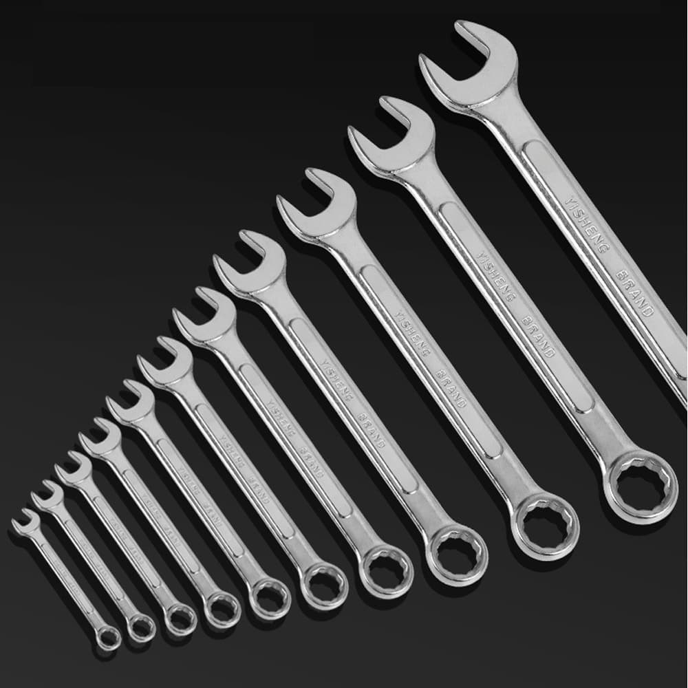 Chave Combinada Fixa e Estrela para Mecânica Oficina e Manutenção Ferramenta Profissional