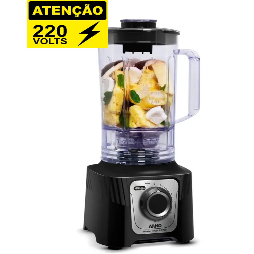 Liquidificador Arno 2200w Power Max 3.1 Litros - 220v
