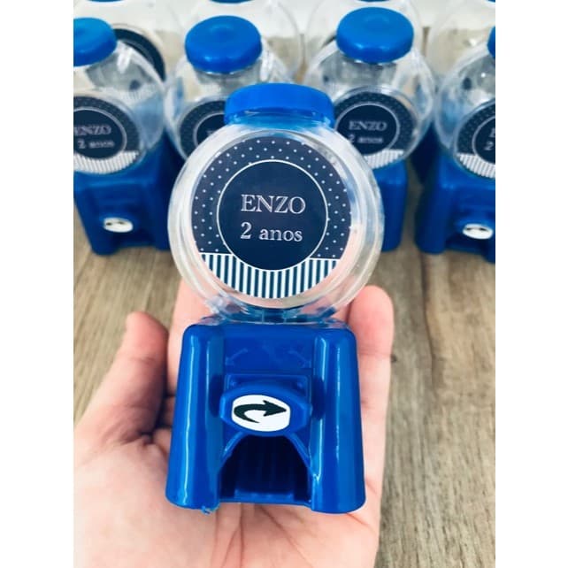 Candy Machine Personalizada com Nome e Idade | Lembrancinha de Aniversário