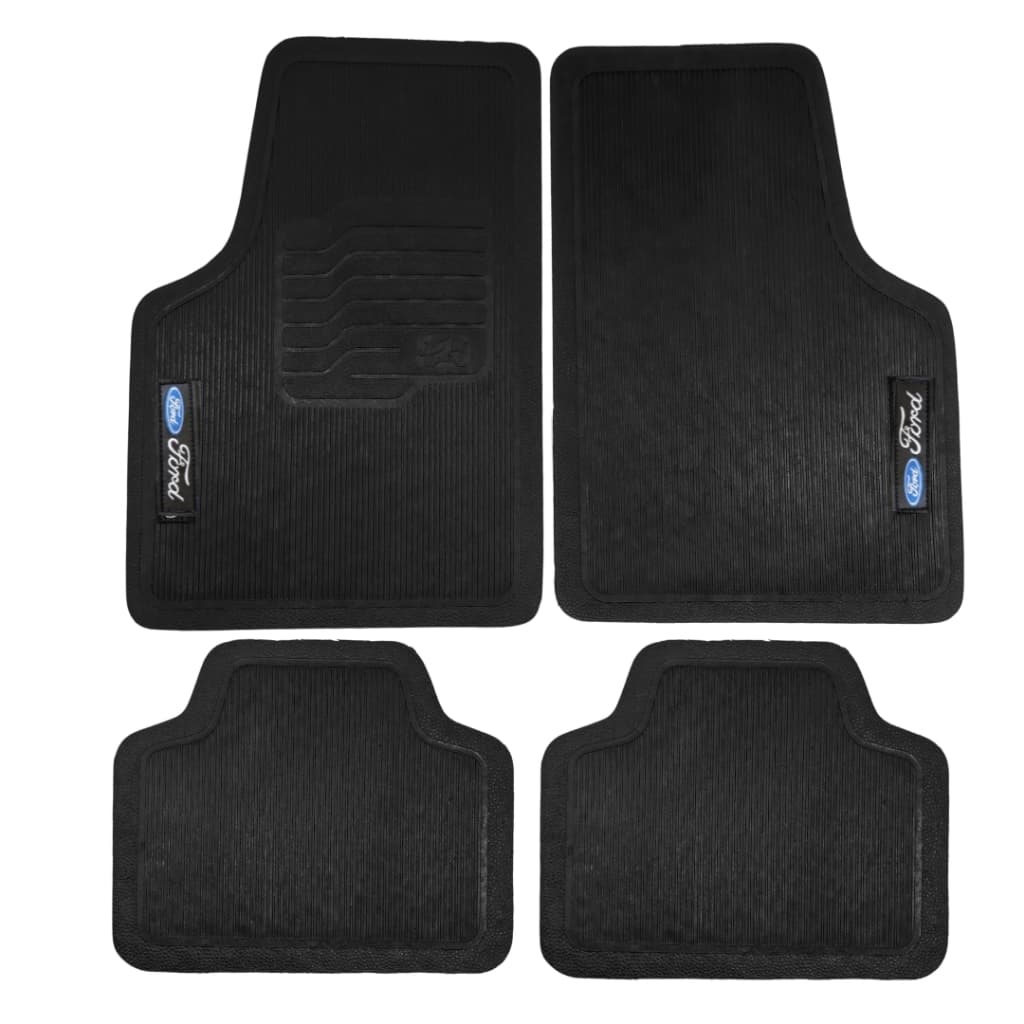 Tapete Ford Ka Preto Tapete Ford Fiesta Emborrachado  Tapete Para Carro Ford Universal Personalizado