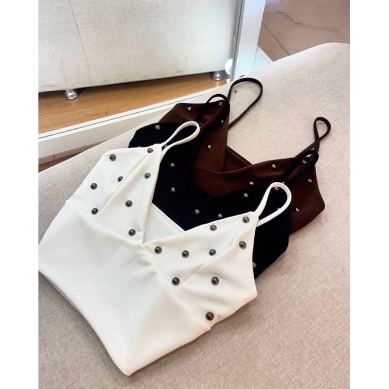 Cropped Feminino Pérola Decote V com Aplicações Top Cropped Elegante Malha Scuba Moda Feminina