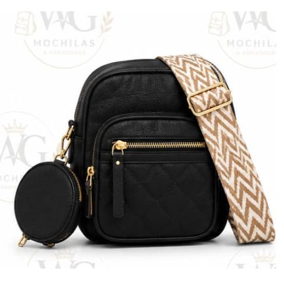 Bolsa Transversal Feminina Premium com Porta-Moedas R268390C