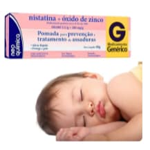 Pomada Antiassaduras Nistatina + Óxido de Zinco Genérico Neo Química 60g