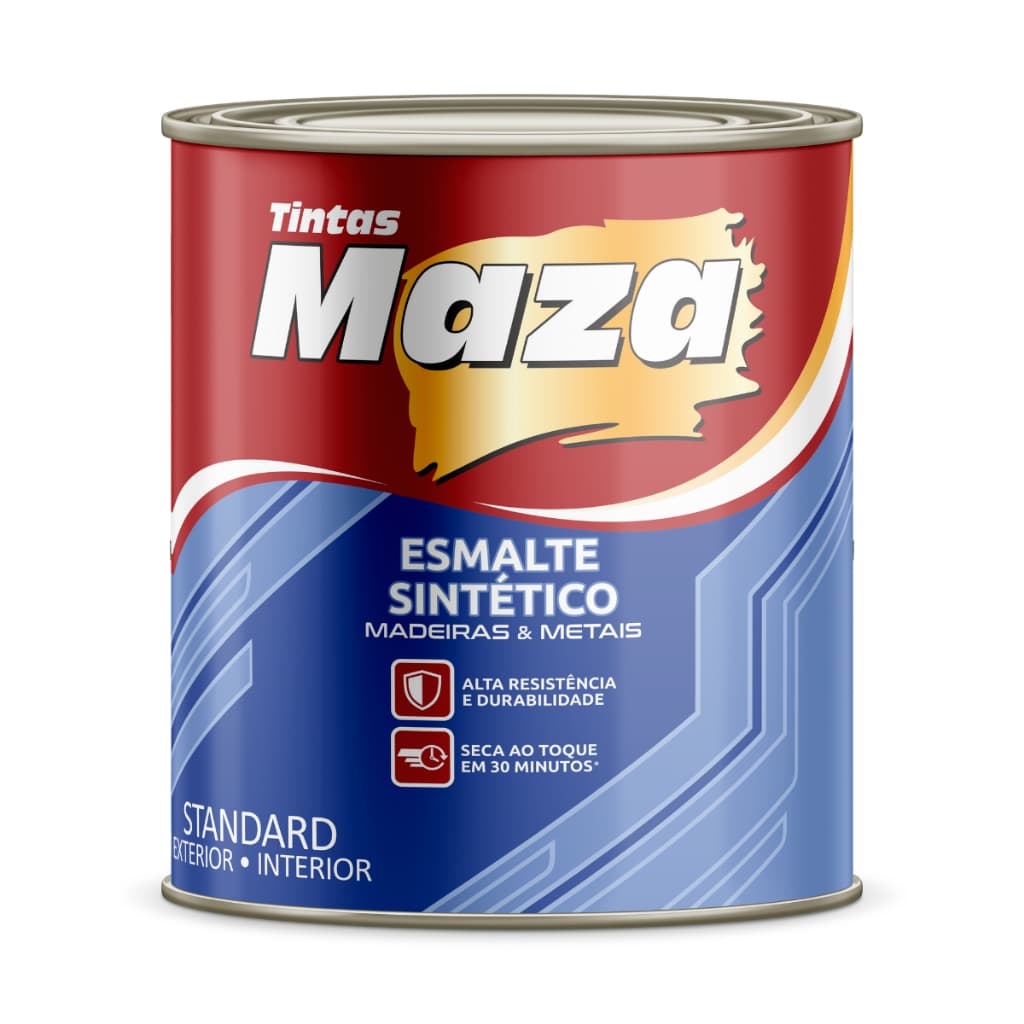 Esmalte Sintético Brilhante 900ml – Acabamento Durável para Madeira e Metal