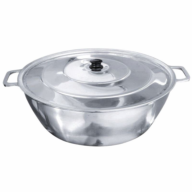 Tacho n° 50 Grande em Aluminio Batido Grosso Fundido
