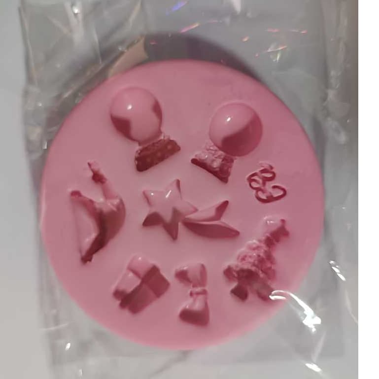 Molde de Silicone para Biscuit Natalino - Jessy
