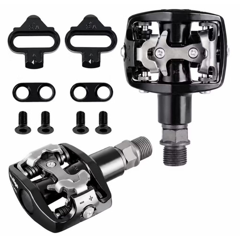 Pedal Wellgo WPD-823 Encaixe Mtb Alumínio 9/16 Preto