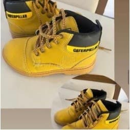 Bota botinha coturno infantil baby caterggate menino
