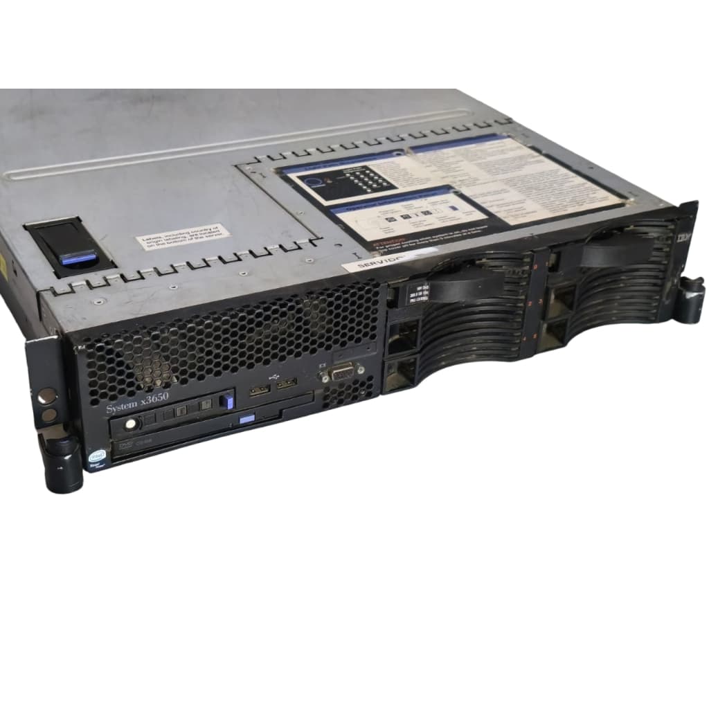 Servidor Ibm X3650 M1 2x Xeon Quad 16gb 4x Hd 146gb Sas 3.5 (Usado)