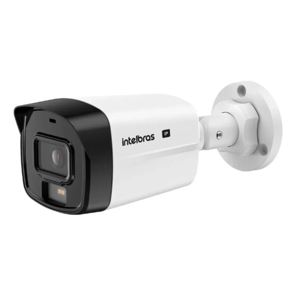 Câmera de Segurança Intelbras VIP 1230 B FC+ Full HD 30m PoE Com Microfone Para Residência Empresa
