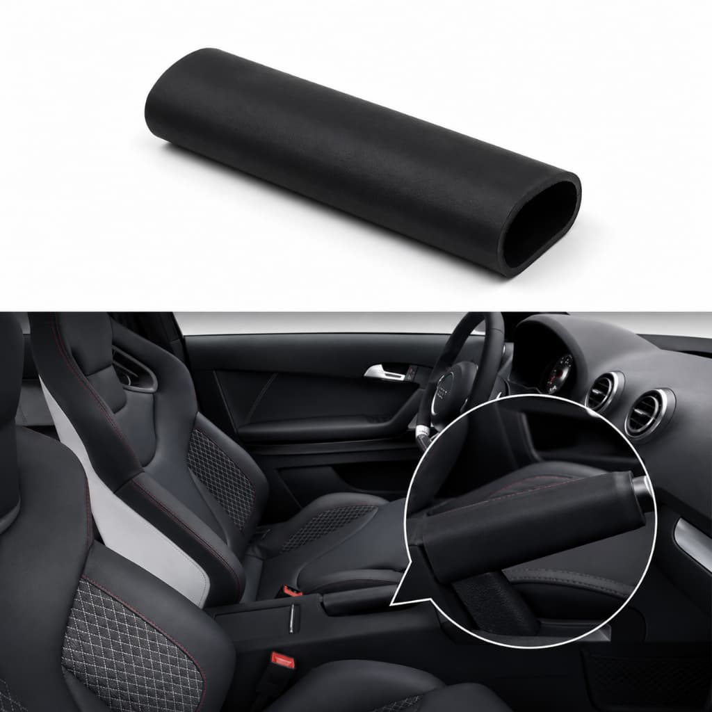 Capa Protetora Freio De Mão Silicone Universal Preta Carro