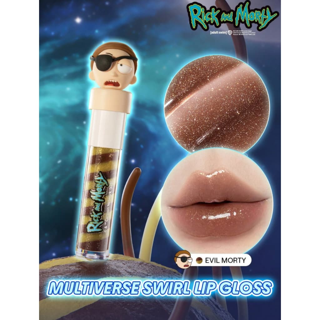 Gloss Labial Multiverse Swirl Rick and Morty - SHEGLAM