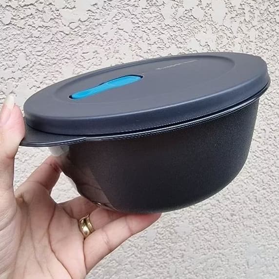 TUPPERWARE ORIGINAL  - CRISTALWAVE 1,5L - POTE PARA USO NO MICRO-ONDAS - MARMUTA.