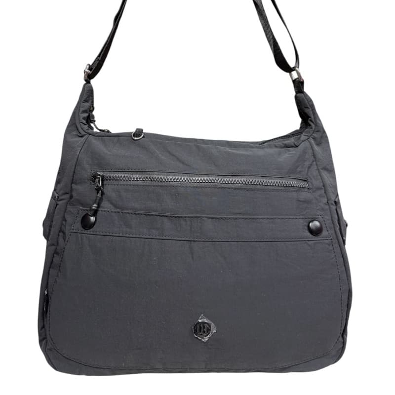 Bolsa Transversal Feminina em Tactel | Leve, Resistente e Espaçosa | Dia a Dia cores variadas