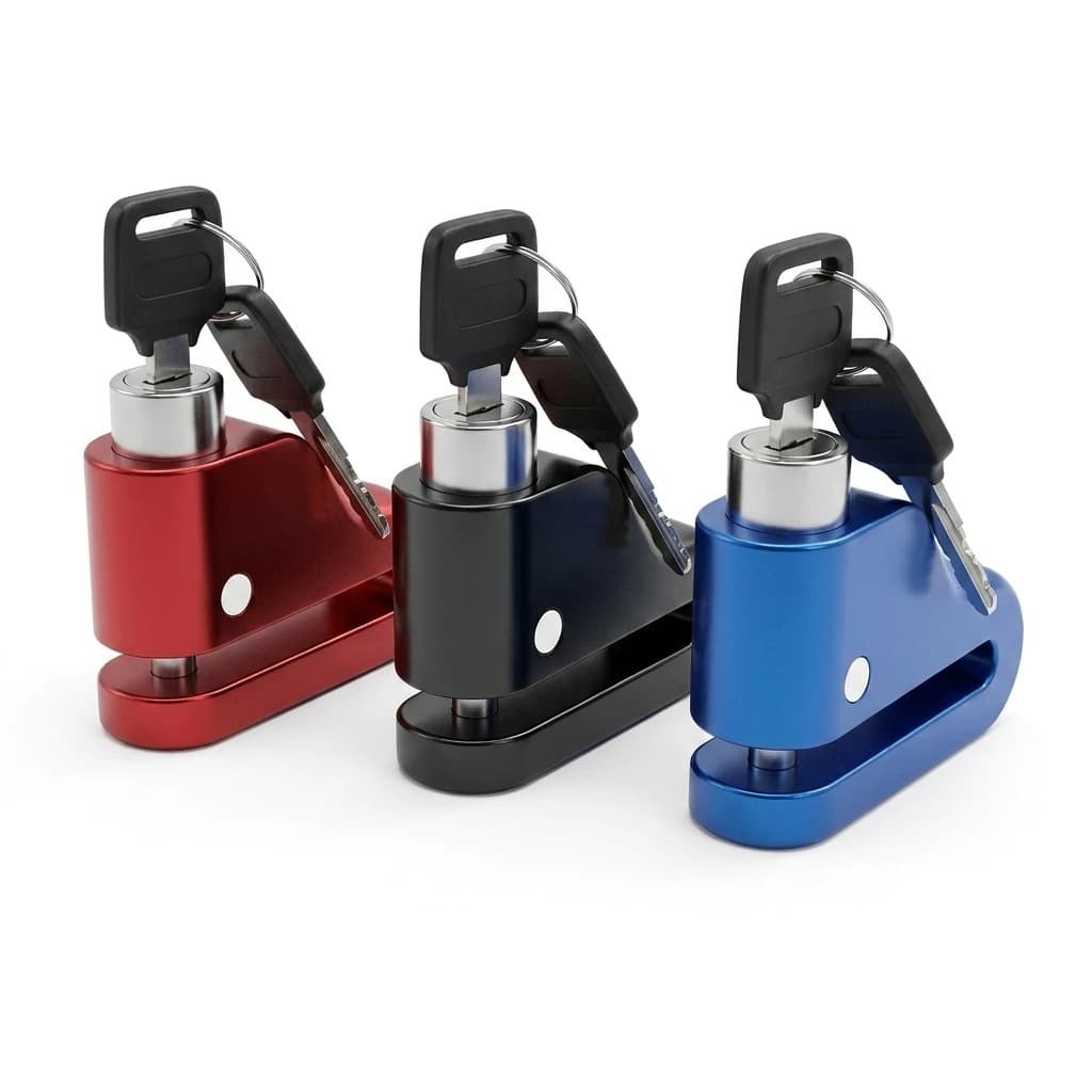 Trava de Disco de Freio Anti Furto Moto Universal Trava Segurança