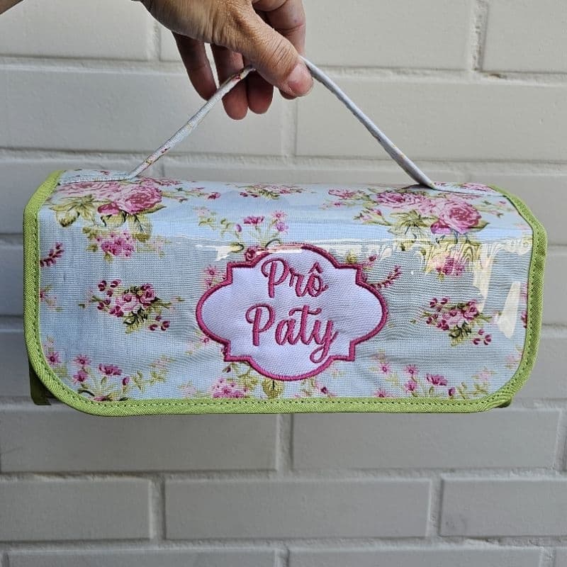 Estojo rocambole / Necessaire rocambole personalizado