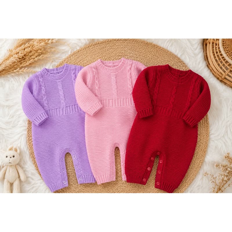 macacão tricô rn, saída maternidade, primeira troca bebê, roupa bebê.
