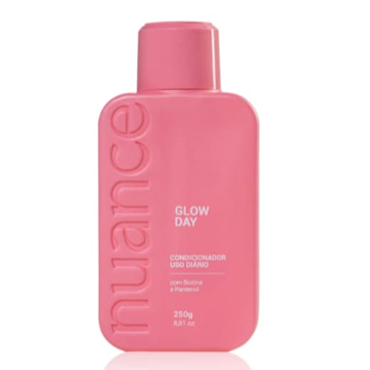 Condicionador Nuance Glow Day 250g Uso Diário Biotina e Pantenol