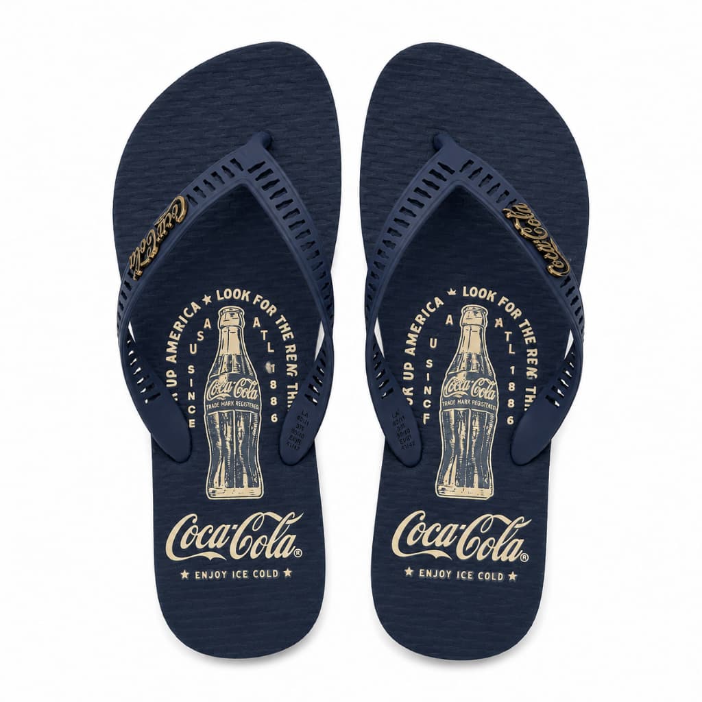 Chinelo Coca Cola Masculino Look Up Cc4894