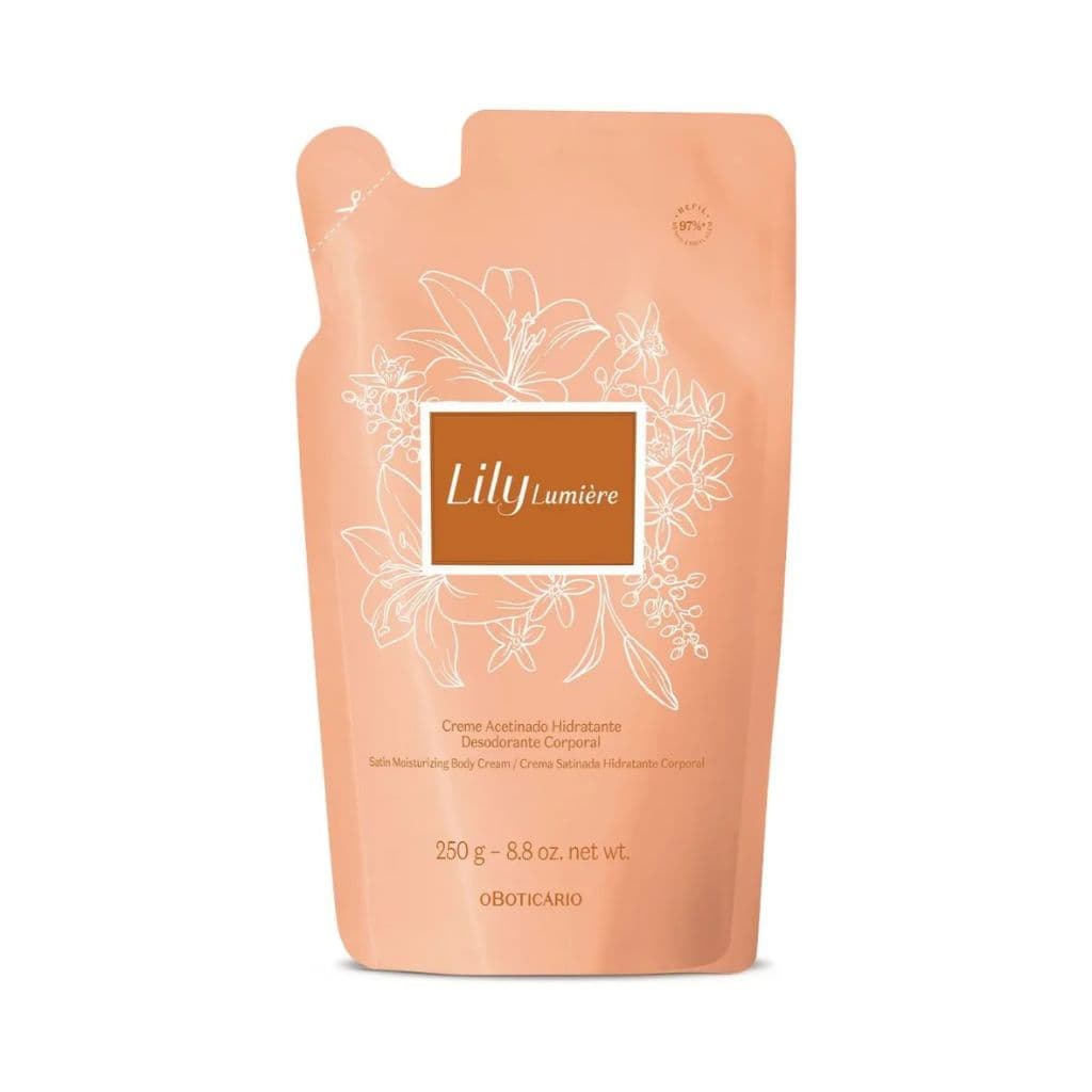 Refil Hidratante Acetinado Lily Lumiere 250g
