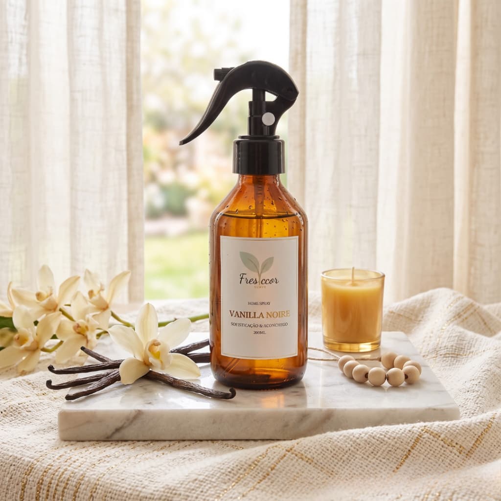 Home Spray Vanilla Noire 200ml - Sofisticação e Aconchego