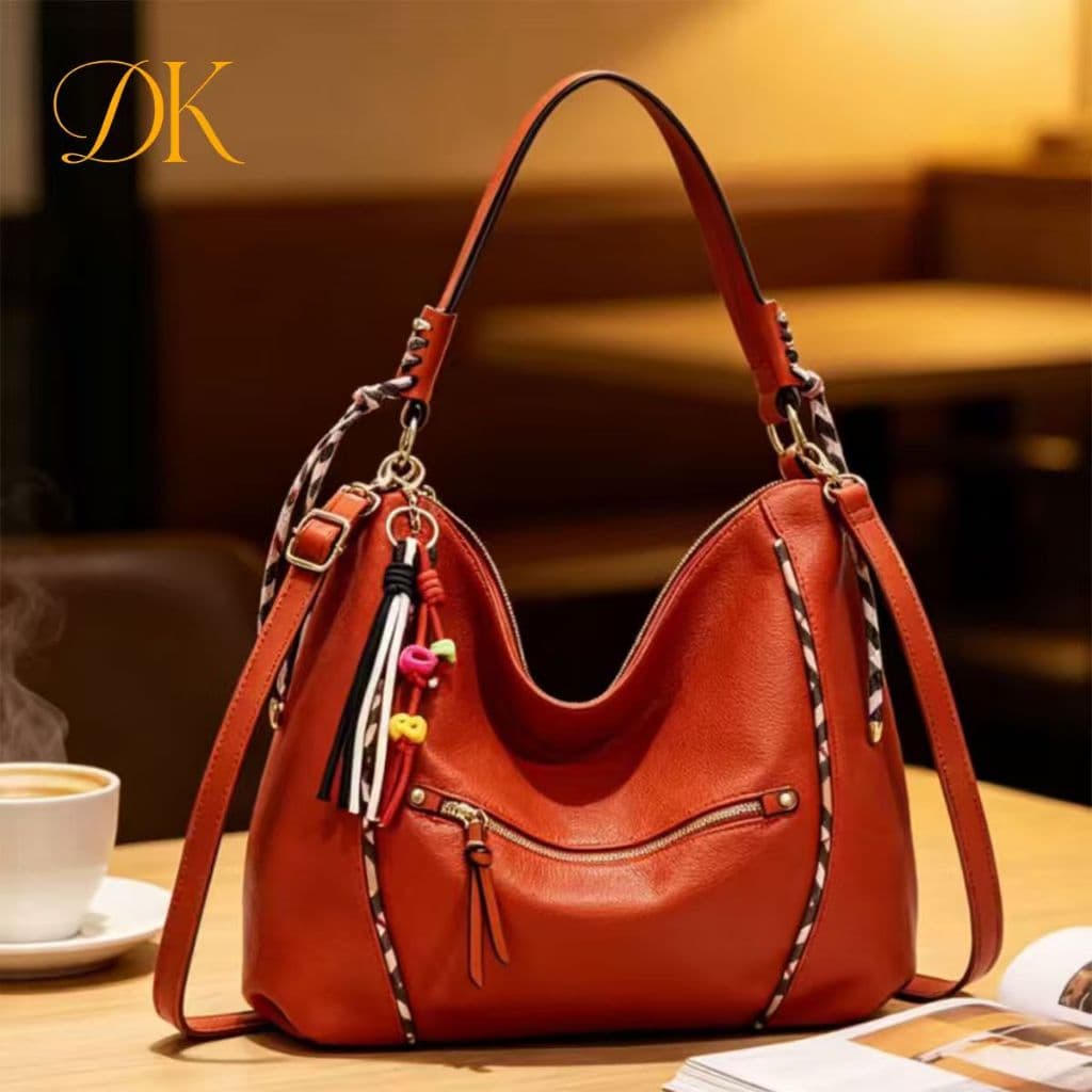 Bolsa Tote Grande Capacidade-Design Soft e Moderno, Notebook e Cosméticos,Ideal para Escritório,Escola e Dia a Dia-JH006